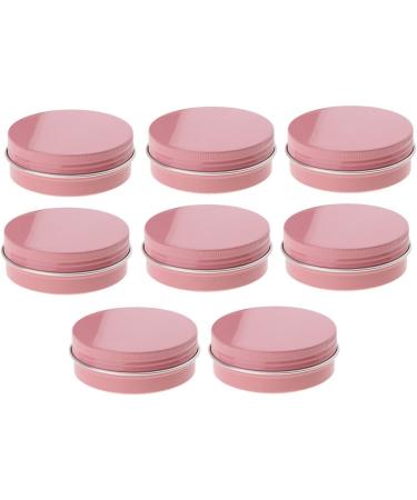 Vectxi 16-Piece Aluminum Doses | 60ml Pink Screw Cap Containers for Food & Cosmetics | Premium Metal Tin Cans - Buy Online on GoSupps.com