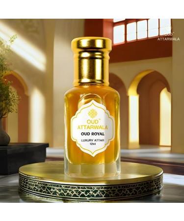 Prime Craft Oud Royal Attar Roll-On 12ml Alcohol-Free Arabic & French Blend Perfume Oil Long Lasting Unisex Fragrance - Buy Online on GoSupps.com