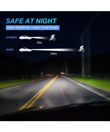 Flintronic LED Bracelet - 4 pcs Reflective Lighting Tape Safety Light Band for Night Running & Outdoor Sports - Unisex Blue - Buy Online on GoSupps.com