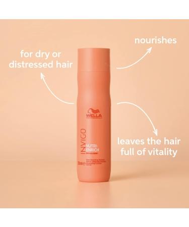Nutri-Enrich Nourishing shampoo for dry or damaged hair 1L - Buy Online on GoSupps.com