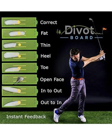Divot Board - Patented Swing Path Trainer for Instant Feedback Anytime, Anywhere - Buy Online on GoSupps.com