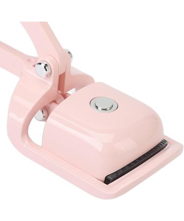 Qukaim Heated Lash Curler Heated Eyelash Curler Electric Mini Lash Curler with 3 Gears Temperature Control Portable USB Pink - Buy Online on GoSupps.com