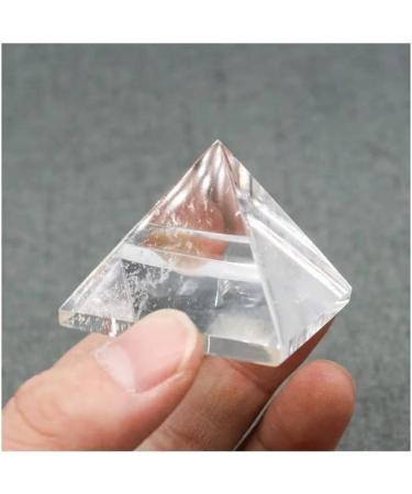 1pc 45mm-50mm Natural Clear Quartz Pyramid Crystal Gift for Decoration - Buy Online on GoSupps.com