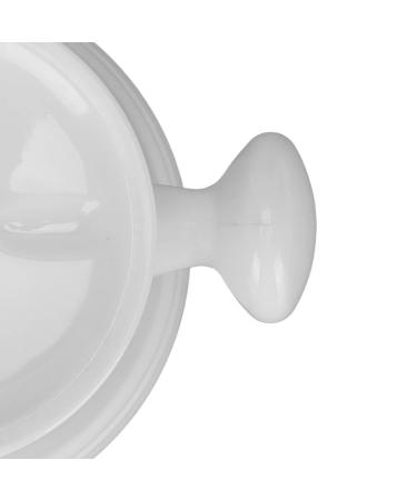 Portable Men's Shaving Soap Bowl - Large Capacity Plastic Mug with Handle for Home & Travel - Buy Online on GoSupps.com