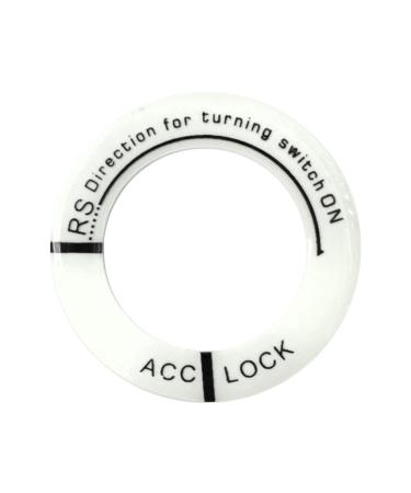 Autocollant D'anneau De Couverture D'allumage De Voiture - Temps De D coration De L'anneau De L'interrupteur D'allumage | Couvercle Du Bouton De D marrage De La Voiture Bague D'allumage D corative B C: blue font