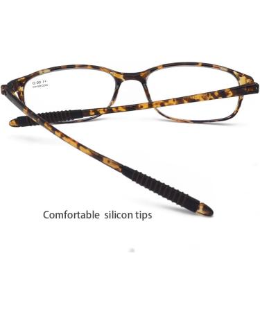 4 Pack Blue Light Blocking Reading Glasses for Women +1.75 - Lightweight & Anti Eyestrain - Buy Online on GoSupps.com