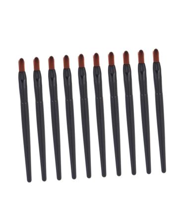 FRCOLOR 100pcs Makeup Brush Lipstick Applicator Lip Gloss Applicator Makeup Tool Brush Lip Brush Disposable 7.50X0.50X0.50CM Black