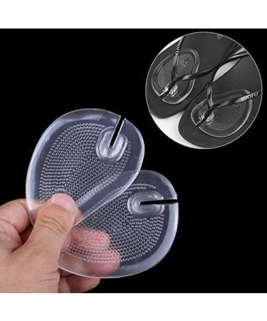 2 Pairs Silicone Flip-Flop Toe Protectors - Forefoot Cushions for Sandals, Self-Adhesive Grip Pads - Buy Online on GoSupps.com