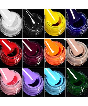 VENALISA 15ml Dark Red Gel Nail Polish | Burgundy Claret-Red Soak Off UV LED Nail Gel for DIY Manicure & Nail Art - Buy Online on GoSupps.com