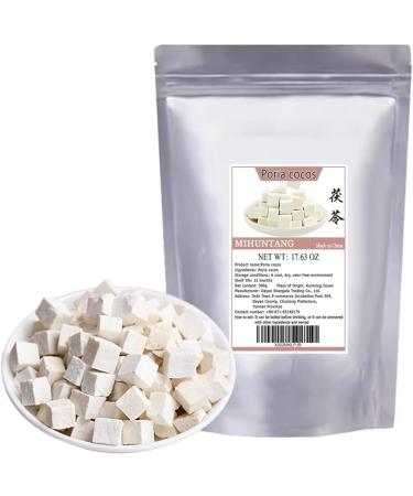 Yunnan Poria 17.6oz.(500g) White Poria Center Ding Poria cubes 500  - Buy Online on GoSupps.com
