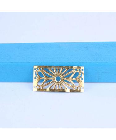 100pcs Silver Gold Dreadlocks Braiding Beads - Hair Coil Cuffs Tubes for DIY Braid Rings | Kid Girl & Women Hair Accessories - Buy Online on GoSupps.com