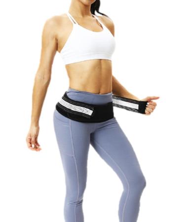 Iliosakral SI Joint Hip Belt - Durable Non-Slip Back Support for Sciatica Relief | BEC Lower Back Belt for Men & Women - Buy Online on GoSupps.com