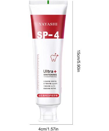 Yayashi SP-4 Toothpaste 120g | Twice Probiotic Whitening & Stain-Removing Toothpaste | Enhance Your Smile with Yiliku Zahnaufheller - Buy Online on GoSupps.com