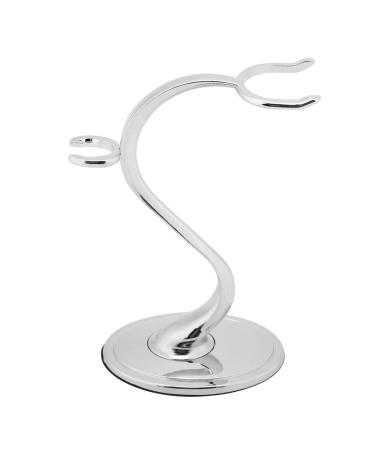 Premium Stainless Steel Shaving Brush Holder for Men - At Home Salon & Travel Razor Storage - Buy Online on GoSupps.com