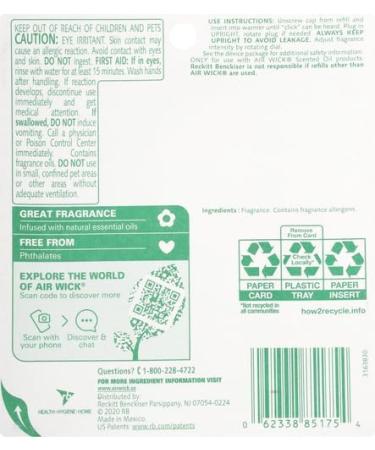 Air Wick Hawaii Scented Oil Refills - 2x0.67oz Essential Oils Air Freshener | International Shipping Available - Buy Online on GoSupps.com