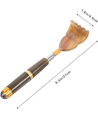 Tovinanna Tickling Back Scratch - Long Handle Self-Drawn Massage Device | Retractable Metal Back Scratcher for Kids & Adults - Perfect Body Massage Solution - Buy Online on GoSupps.com