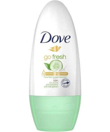 Dove Go Women Fresh Cucumber Roll-On Deodorant 6 Pack - 50ml - Buy Online on GoSupps.com