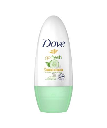 Dove Go Fresh Cucumber Roll-On Anti-Perspirant Deodorant 50ml - Pack of 3 | Long-Lasting Protection - Buy Online on GoSupps.com
