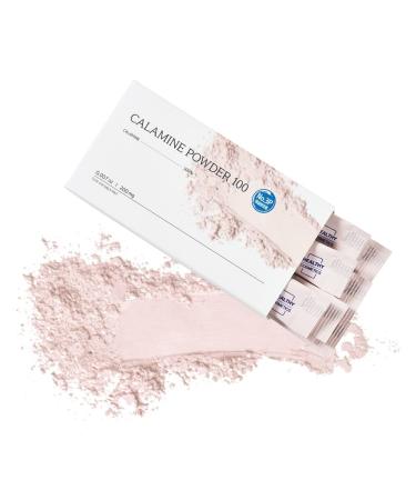 UNIZAAR Calamine Powder 100 Hypoallergenic Calamine Powder for Nighttime Skincare Blemishes & Acne DIY Skincare Powder (200mg x 7 Packs)