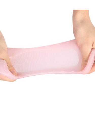 Silicone Moisturizing Gel Socks for Dry Feet & Cracked Heels Foot-Anti-Riss Protection (Pink L) | International Shipping - Buy Online on GoSupps.com