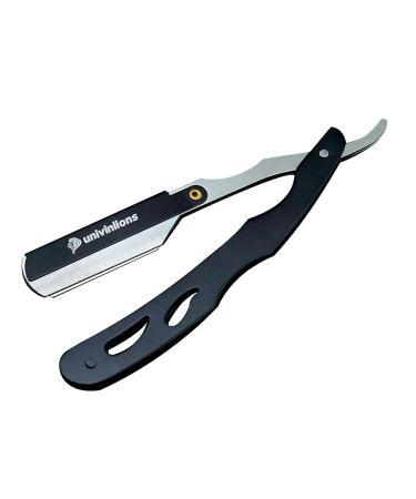 Professional Hair Removal Kit: Stainless Steel Shaving Razor + 25 Blades - Barber Tools for Precision Grooming - Buy Online on GoSupps.com