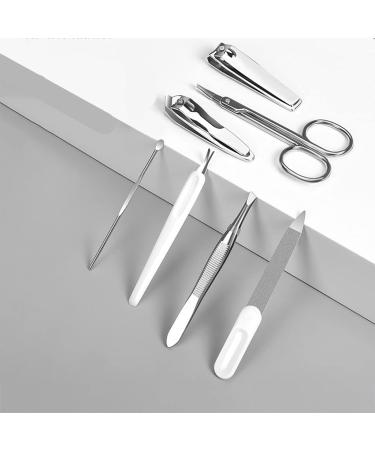 Nail Clippers Kit Beauty Manicure Nail File Nail Clipper Tool Ladies Portable Personal Care Set 7 Pieces Traveling Travel Nail Clippers (Color : Pink) - Buy Online on GoSupps.com