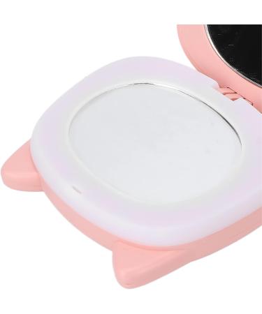 Compact Handwarmer Hand Warmer Light Cartoon Image with Pocket Mirror Light for Women for Home Travel Use Pink Pig - Buy Online on GoSupps.com