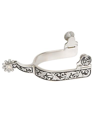 Weaver Leather Women's Spur with Engraving and Black Paint