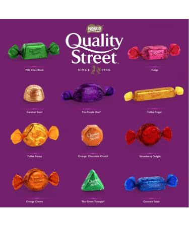 Quality Street - Nestl - Chocolate and Caramel Candy Assortment - Large 2.5 kg - Buy Online on GoSupps.com