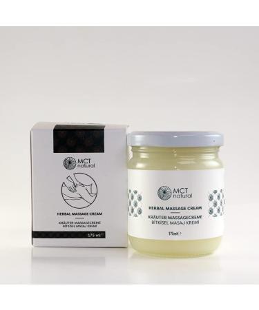 MCT Natural Herbal Massage Cream 175ml | Purely Natural Relaxation | Refreshing Effect with Essential Oils for Muscle Relief - Buy Online on GoSupps.com