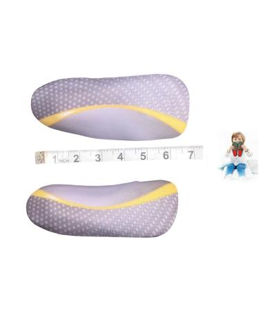 Dr A-Z Kiddos Shoe Insert Orthotic Inserts for Kids Shoes Insoles  Height Increase Inserts 3/4 Arch Support  Insole for Children  Arch Support  Relieve Feet Fatigue -7inches