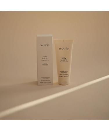 Mushie Baby Cream - Healing Ointment for Dry Chafed Skin, Diaper Rash, and Minor Scratches | COSMOS ORGANIC Certified | Made in Denmark - 3.38 fl oz (100 mL) - Buy Online on GoSupps.com