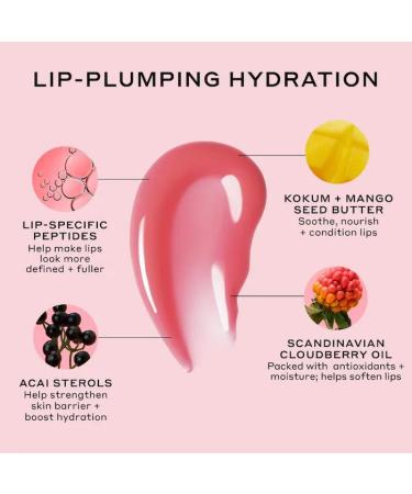 Preserve Hydrating Peptide Lip Treatment - Color: Strawberry Sorbet - Size: 0.4 oz - Buy Online on GoSupps.com