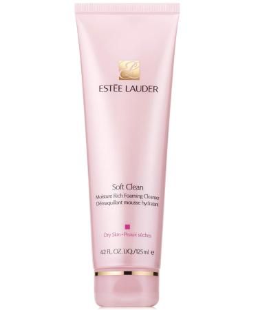 Estee Lauder Soft Clean Moisture Rich Foaming Cleanser, 125ml/4.2oz - Buy Online on GoSupps.com