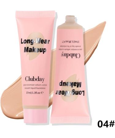 INTEROOKIE Natural Matte Makeup-Holding Concealer Foundation Sweat-Proof & Long-Lasting Oil Control Flawless Radiant Skin (4) - Buy Online on GoSupps.com