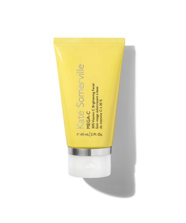 Kate Somerville Mega-C 30% Vitamin C Brightening Facial - Powerhouse Clinic-Grade Brightening Mask  2 Fl Oz - Buy Online on GoSupps.com