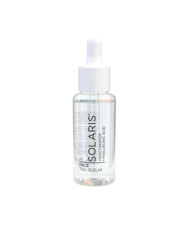 Facial Tanning Serum Drops 30ml Hyaluronic Acid Niacinamide Anti-Ageing Subtle Healthy Glow For Face