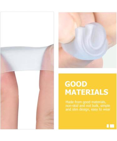 FOMIYES 10pcs Toe Separator Caps - Toe Sleeve Protectors for Blisters, Ingrown Toenails & Toe Spacers - Buy Online on GoSupps.com