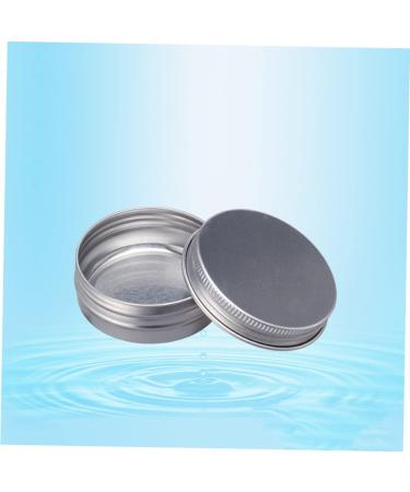 FRCOLOR Cosmetic Jars Travel Containers for Toiletries Travel Glass Butter Cream Oil Pastels Travel Jars for Creams Cream Jars with Lid Tea Pomade Aluminium Tin Travel Can - Buy Online on GoSupps.com