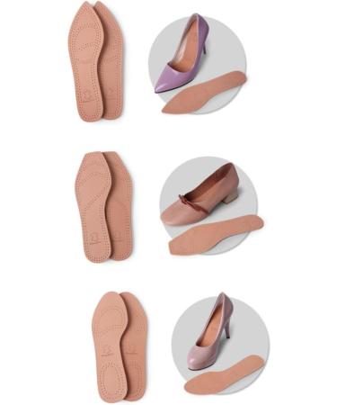 Beaupretty High Heel Cushions - Breathable Leather Insole Inserts for Foot Care | Comfortable Shoe Pads for All-Day Wear - Buy Online on GoSupps.com