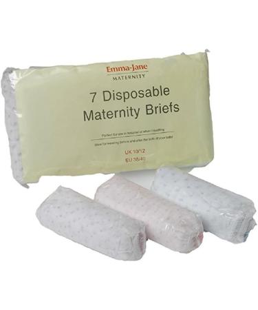 Emma Jane Disposable Maternity Briefs - 7 Assorted Colors (UK10/12) - Buy Online on GoSupps.com