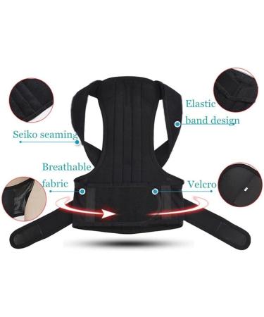 Adjustable Posture Corrector Back Support Shoulder Back Brace Posture Spine Corrector Postural Fixer Tape Tools - Buy Online on GoSupps.com