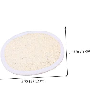 6 Pcs Natural Loofah Sponge Set - Exfoliating Bath Towels & Face Pads for Clean Skin - Buy Online on GoSupps.com