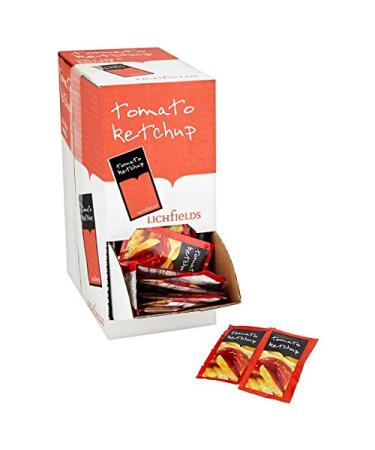Lichfields Tomato Ketchup 200 x 10g Ketchup Bags