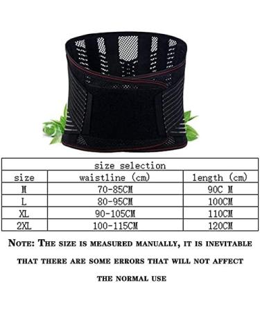 Premium Lumbar Support Belt for Men XL - Pain Relief & Injury Prevention | Double Withdrawal Waist Support - Buy Online on GoSupps.com