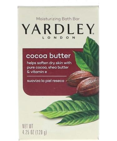  Yardley Yardley London Pure Cocoa Butter & Vitamin E Soap 120g (Pack of 8) - Buy Online on GoSupps.com