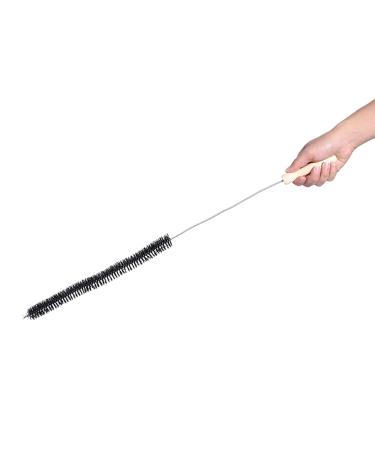 Wood & Aluminum Handle Dryer Vent Brush - Long Flexible Tool for Dust & Lint Removal - Buy Online on GoSupps.com