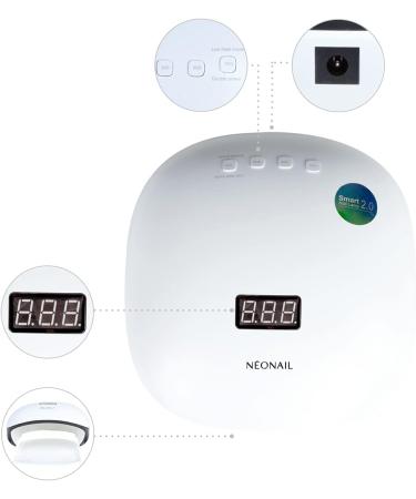 NEONAIL LED Lamp for Manicure & Pedicure - 36W/48W with LCD Display | International Shipping - Buy Online on GoSupps.com
