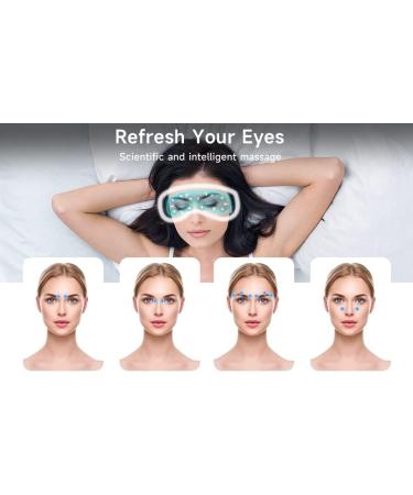 Smart Eye Massager with Heat & Compression - Relieve Dry Eyes Migraines & Eyestrain - Eye Mask for Relaxation & Sleep - Perfect Gift for Men & Women (Pink - Buy Online on GoSupps.com