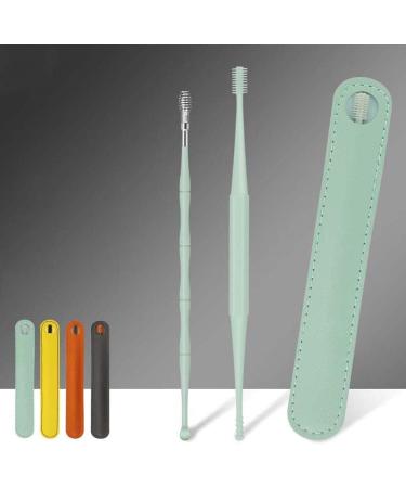 Houchu Stainless Steel Double Head Earwax Cleaner - Portable Ear Care Tool (B3) - Buy Online on GoSupps.com